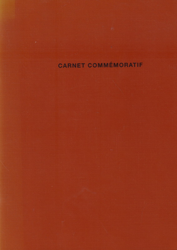 BACKER, Rik Bas. Carnet Commemoratif: A.P.C. 1987 - 1997.
